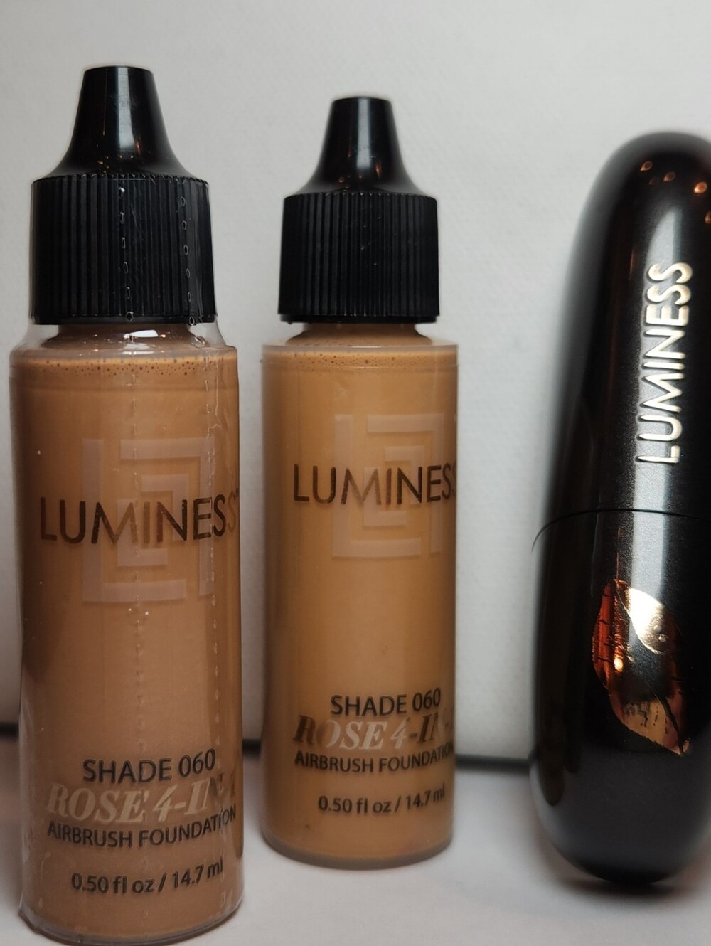Luminess Foundation Makeup Shade 060 Rose 4-IN-1 TWO 0.50oz